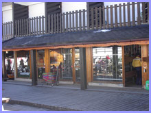 Extrieur du magasin de location skis